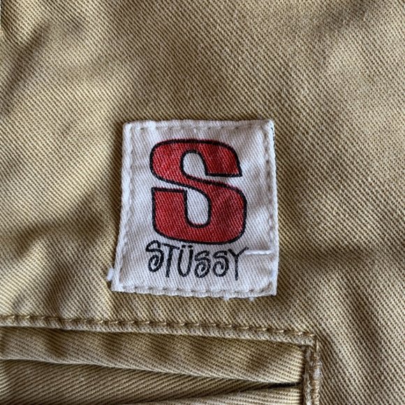 Stüssy Khaki Shorts Brown - 30 - Picture 5 of 5